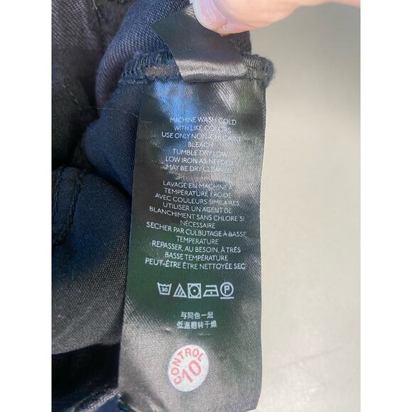 We the Free Jeans Womens Size 28 Black Thrashed Distressed Maggie Denim Pants - Picture 13 of 14